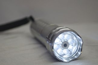 Flashlight with LED technology